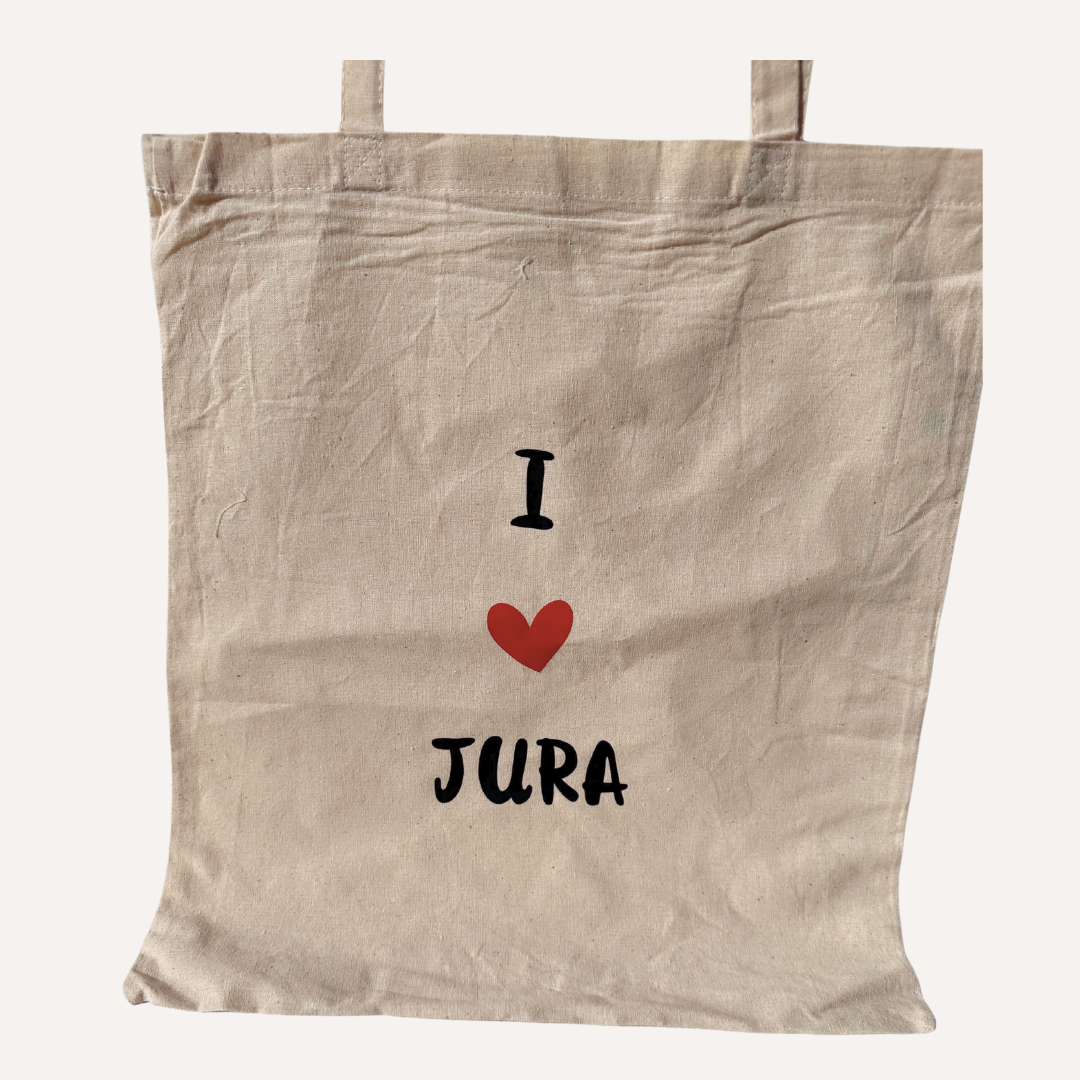 Tote bag I ♥ Jura