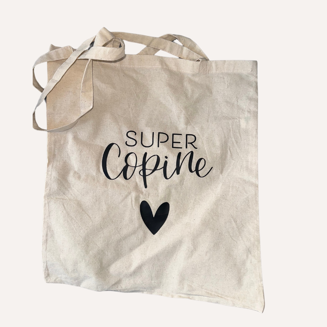 Tote bag Super Copine