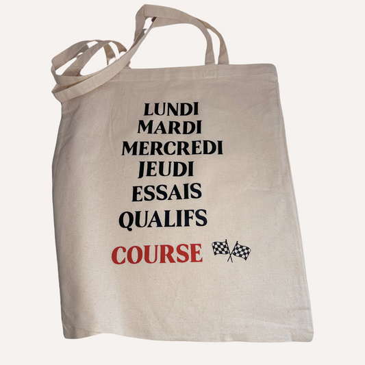 Tote bag Semaine F1