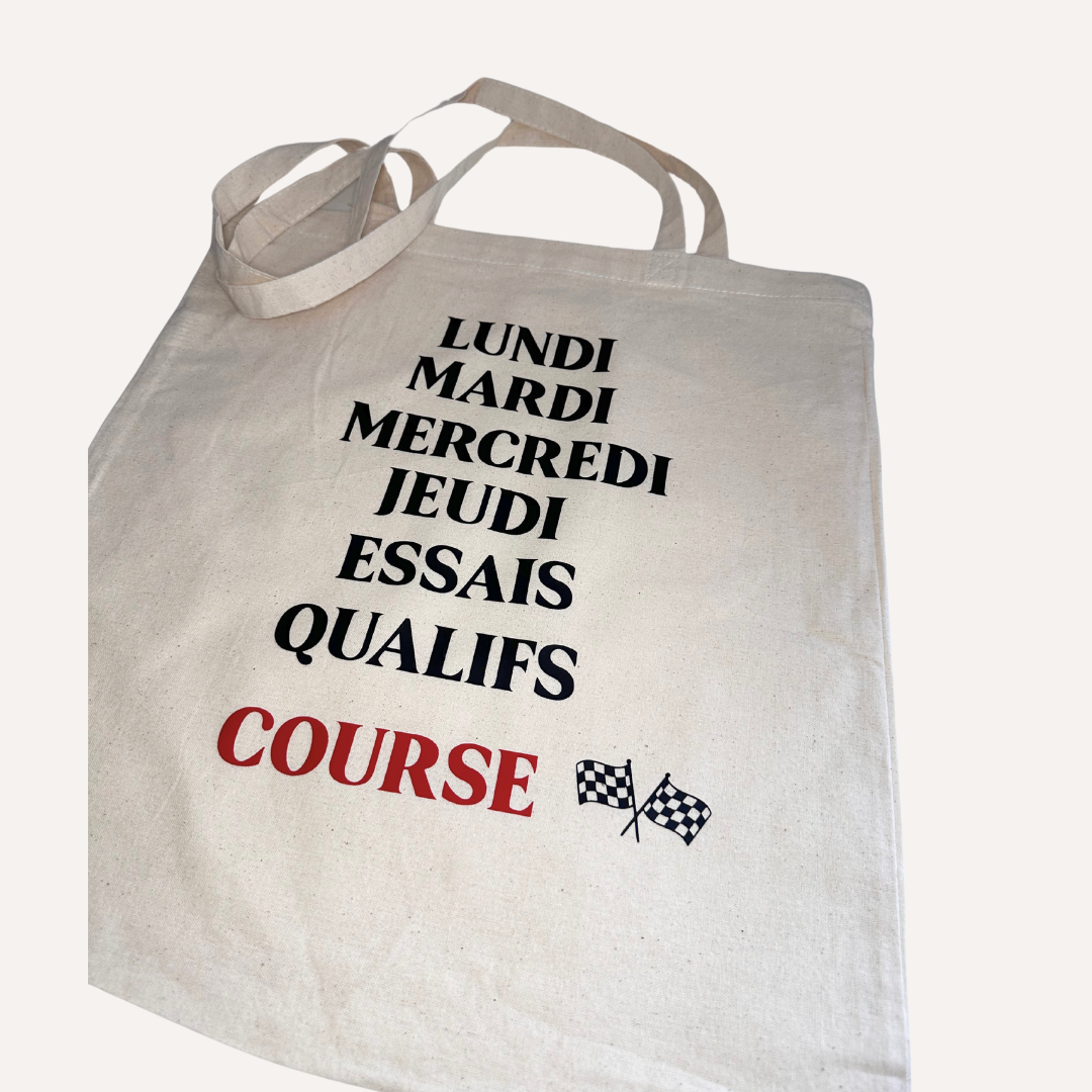 Tote bag Semaine F1