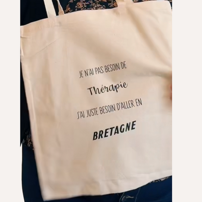 Tote bag Therapie